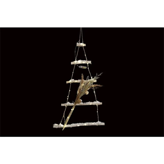 Dekoráció LED-es szárazvirág, akasztós 49x8x93 cm