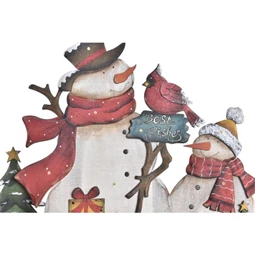 Dekoráció LED-es 40x3,5x31 cm 2 féle