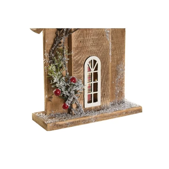 Dekoráció LED-es ház 17,5x6x60 cm