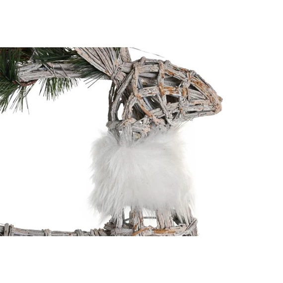 Dekoráció LED-es rénszarvas 33x14x60 cm