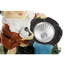 Szolár törpe, LED-es dekoráció 11,5x11x15,2 cm 2 féle