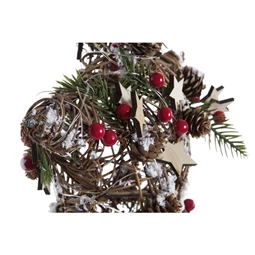 Dekoráció akasztós csillag 31x14x31 cm