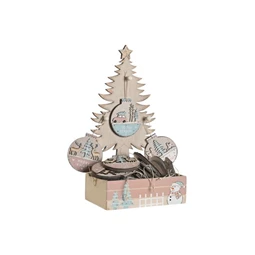 Dekoráció akasztós 17x11,5x32 cm 3 féle