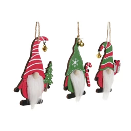 Dekoráció akasztós 6,5x0,5x11 cm 3 féle