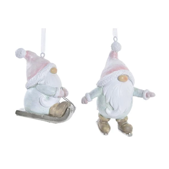 Dekoráció akasztós 7x4x9,5 cm 4 féle