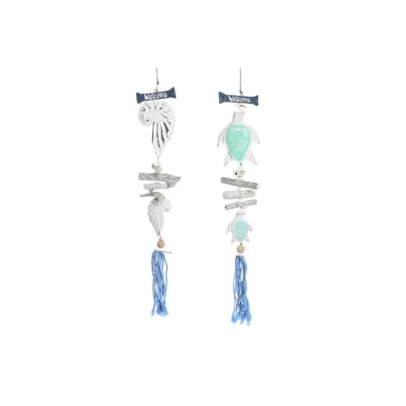 Dekoráció akasztós, tengeri 14x5x45 cm 2 féle