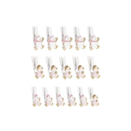 Dekoráció csipesz 3x1x5 cm 3 féle S/5