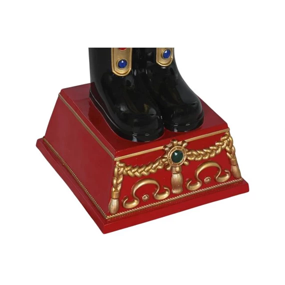 Dekoráció diótörő LED-es 45x36x122 cm