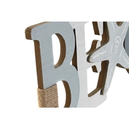 Dekoráció falra "Beach" felirat 61x2,5x20 cm