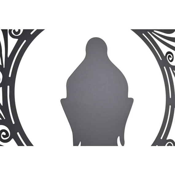 Dekoráció falra, Buddha 100x1x100 cm 2 féle