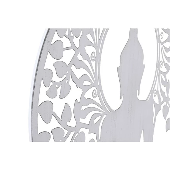 Dekoráció falra, Buddha 60x1x60 cm 2 féle