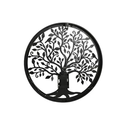 Dekoráció falra, LED-es fa 40x2x40 cm