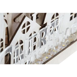 Dekoráció falra LED-es 30x5x15 cm