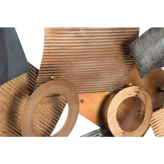 Dekoráció falra, absztrakt 109x7x53 cm