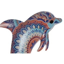 Dekoráció falra, delfin 30,5x1x15 cm 2 féle