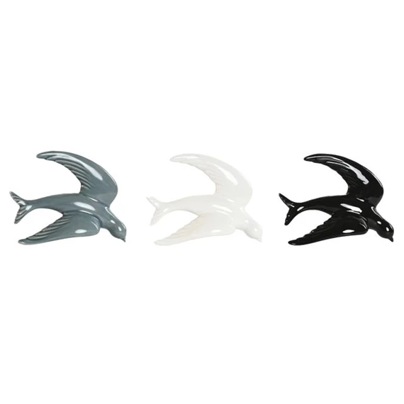 Dekoráció falra fecske 25x7x19 cm 3 féle