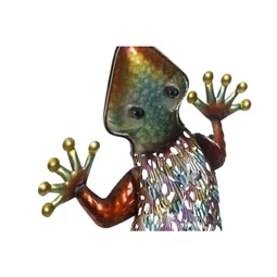 Dekoráció falra, gyík 25x6,5x51 cm