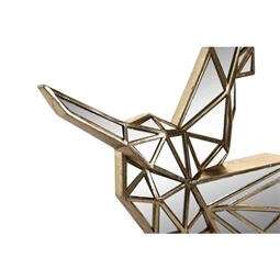 Dekoráció falra, kolibri alakú tükör 35,5x4x27 cm