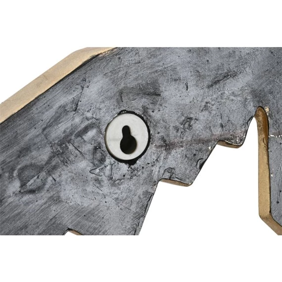 Dekoráció falra, kolibri alakú tükör 35,5x4x27 cm