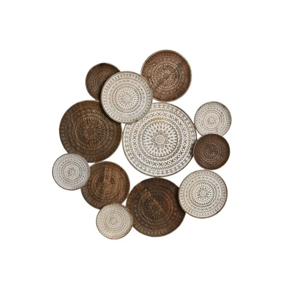 Dekoráció falra, mandala 74x5x76 cm