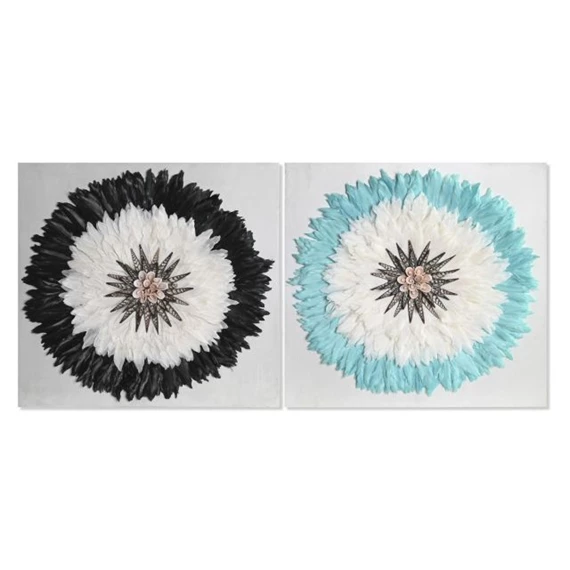 Dekoráció falra 60x6x60 cm 2 féle