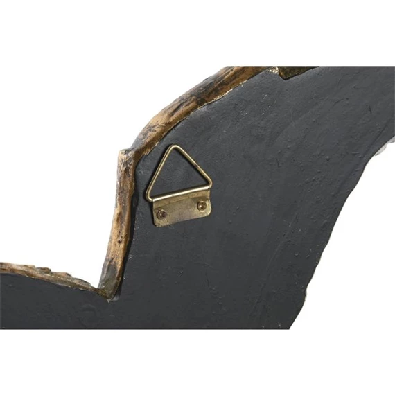 Dekoráció falra, gém alakú tükör 35,5x26x2 cm