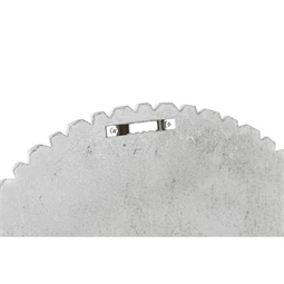 Dekoráció falra, virág 23x1,5x23 cm