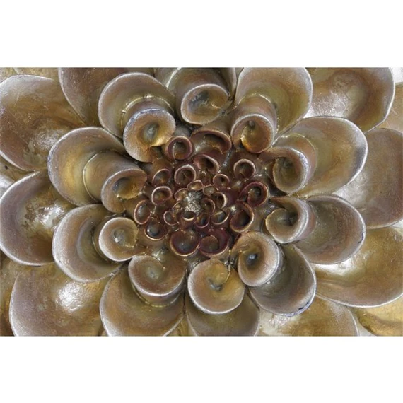 Dekoráció falra, virág 23x6x23 cm