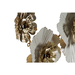 Dekoráció falra, virágos 93x8,3x54 cm