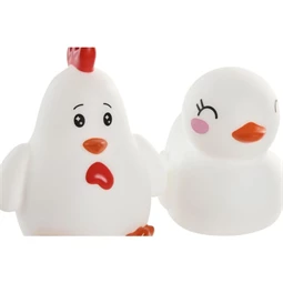 Dekoráció fényforrás csibe 12x14x10 cm 2 féle