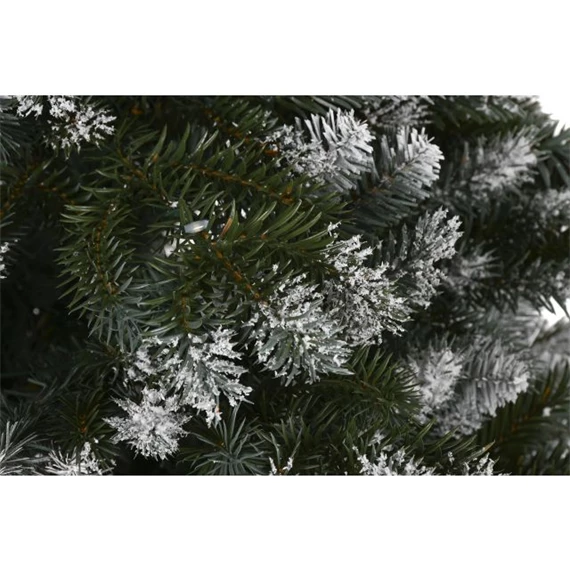 Dekoráció fenyő 220 LED-es, havas 110x110x150 cm