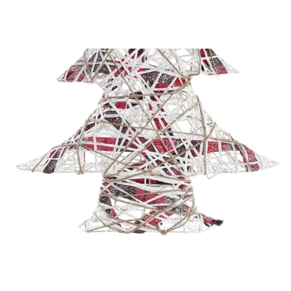 Dekoráció fenyő LED-es 40x10x50 cm