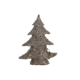 Dekoráció fenyő LED-es 46x14x60 cm