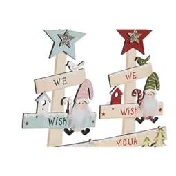 Dekoráció fenyő 17,5x5x38 cm 2 féle