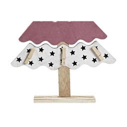 Dekoráció fenyőfa 22x4x40 cm 2 féle