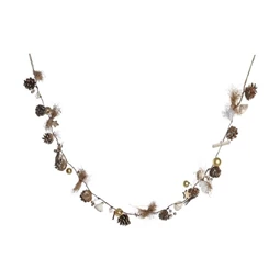 Dekoráció fenyő girland 10x10x150 cm