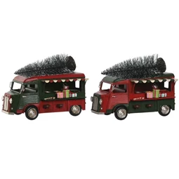 Dekoráció jármű 26x14,5x20 cm 2 féle