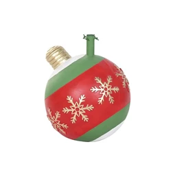 Dekoráció karácsonyfa talphoz gömb 41x41x48 cm