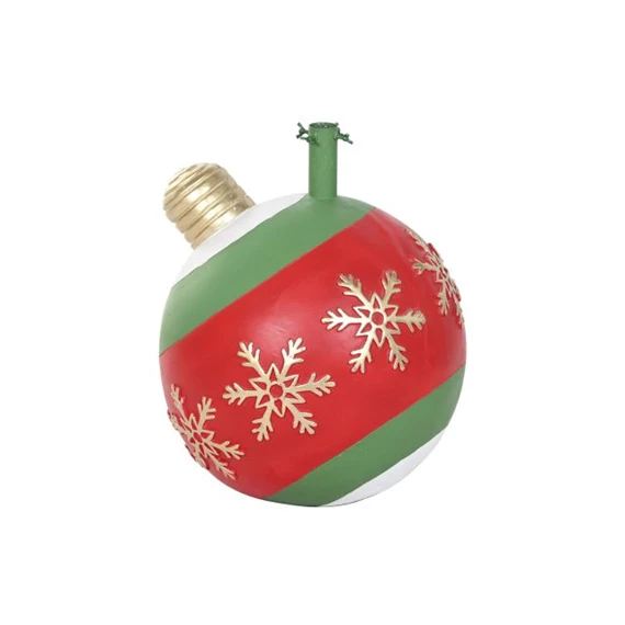 Dekoráció karácsonyfa talphoz gömb 41x41x48 cm