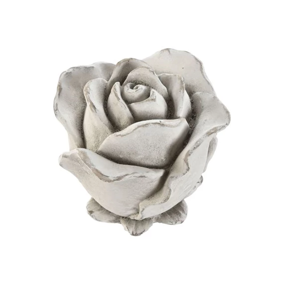 Dekoráció kőrózsa 18x18x20 cm