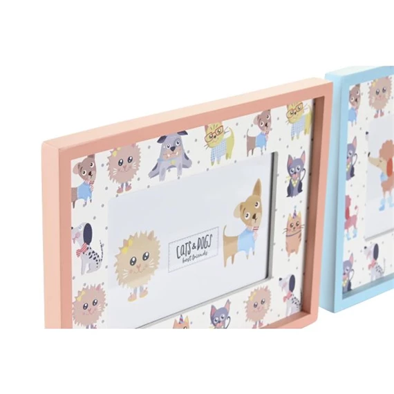 Dekoráció kutyás, macskás 22,5x1,5x17,5 cm 2 féle