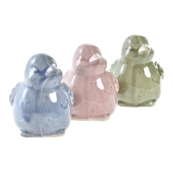 Dekoráció madár 12x7x8,5 cm 3 féle