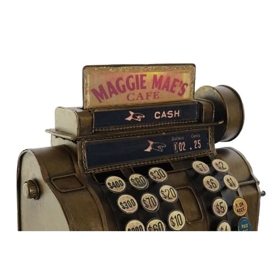 Dekoráció pénztárgép 29x19x32 cm