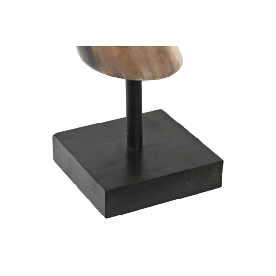 Dekoráció szarv 12x10x57 cm