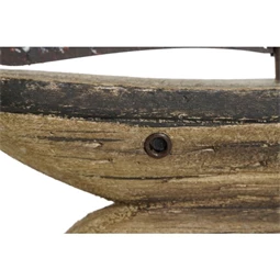 Dekoráció vitorlás 26x6x34 cm