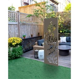 Dekorációs panel levél mintával 0,6x1,5 m