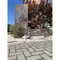 Dekorációs panel levél mintával 0,6x1,5 m