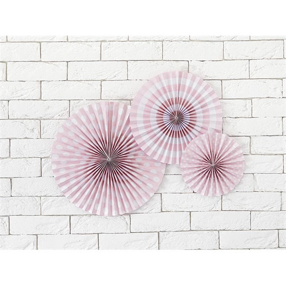 Dekorációs rozetták 40 cm, 32 cm, 23 cm S/3