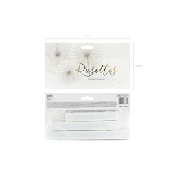 Dekorációs rozetták bézs S/3