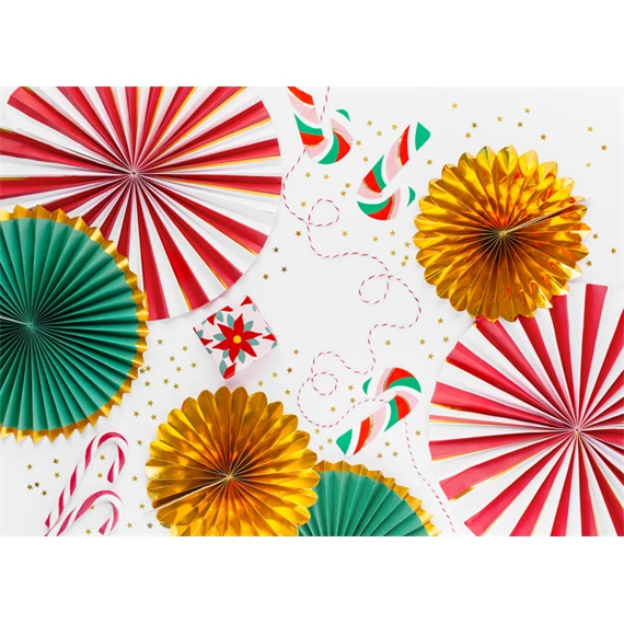 Dekorációs rozetták mix 26-43 cm S/3